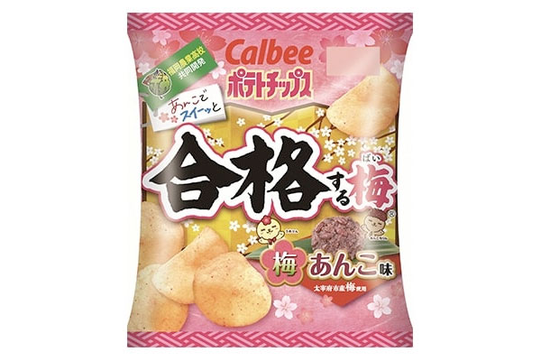 梅あんこ味ポテトチップス