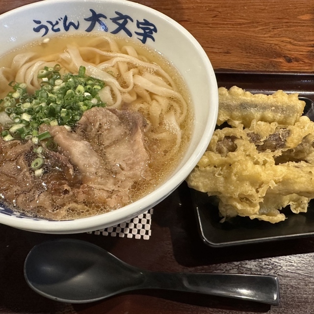 うどん大文字 (桜並木/うどん)