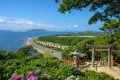福岡市東区の海景色と神社をイメージした観光ガイドのアイキャッチ画像