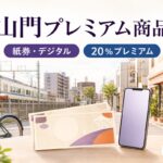 下山門商店会プレミアム商品券の2026年度販売条件を案内する文字入りアイキャッチ